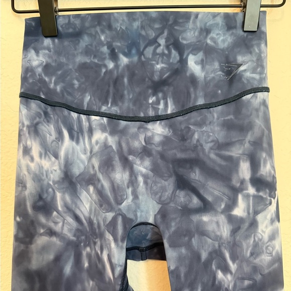 Gymshark Elevate Leggings in Lakeside Blue Spray Dye - Picture 4 of 6